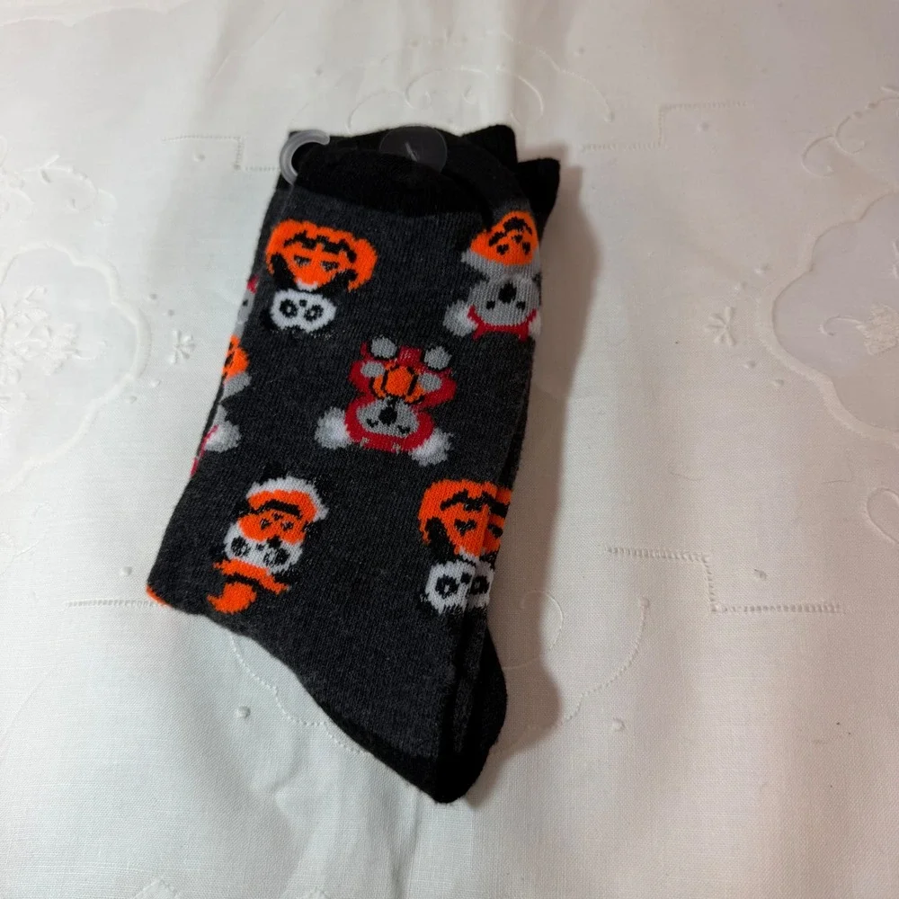 Halloween Panda and Koala socks W 4-10